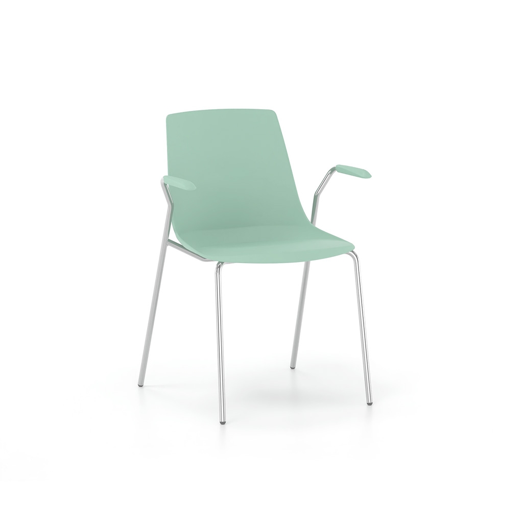 Κάθισμα Συνεργασίας Dromeas Comfy Light Teal